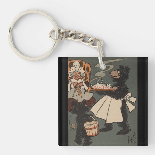 The Three Bears Keychain (Front)