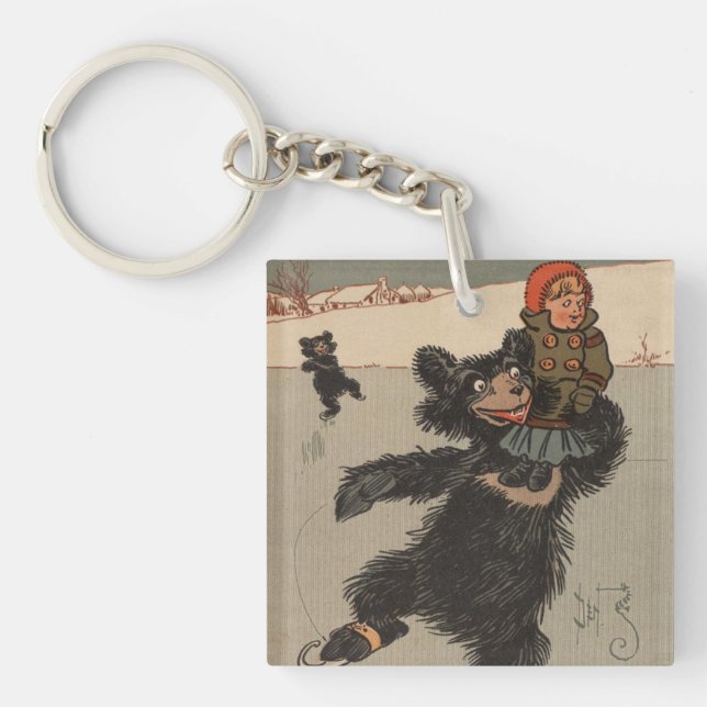 The Three Bears Keychain (Front)