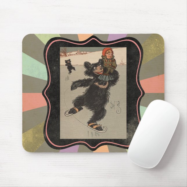 The Three Bears Mouse Pad (With Mouse)