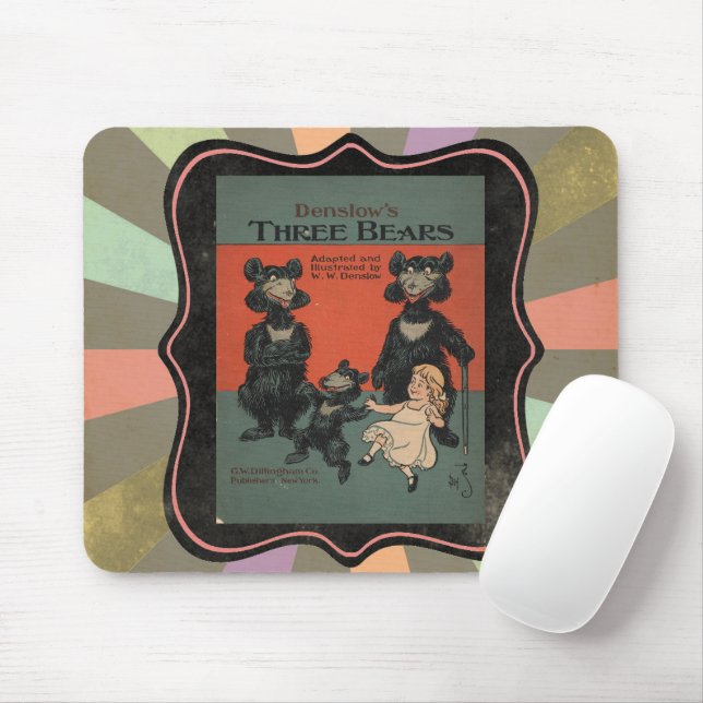 The Three Bears Mouse Pad (With Mouse)