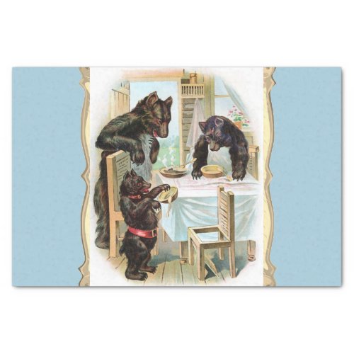 The Three Bears Tissue Paper