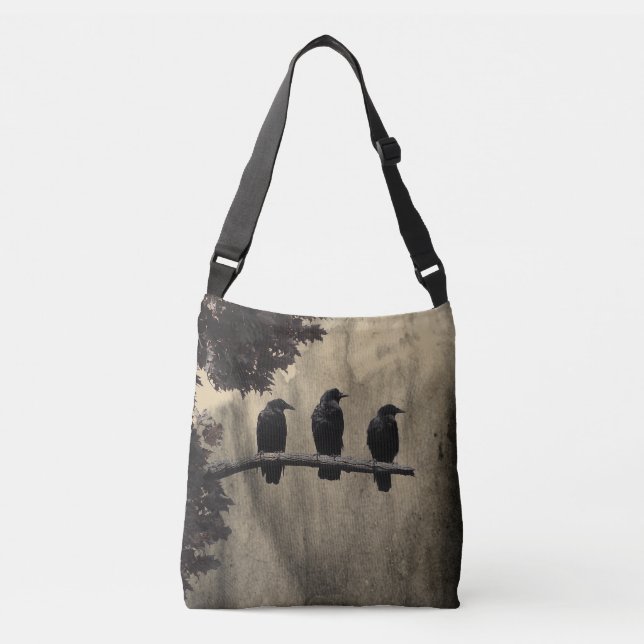 The Three Blackbirds Crossbody Bag (Front)