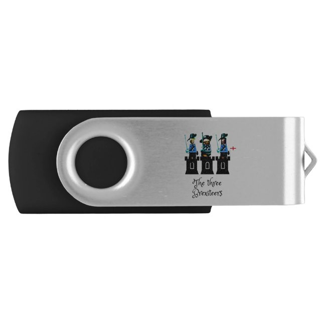 The Three Brexiteers Flash Drive (Front)