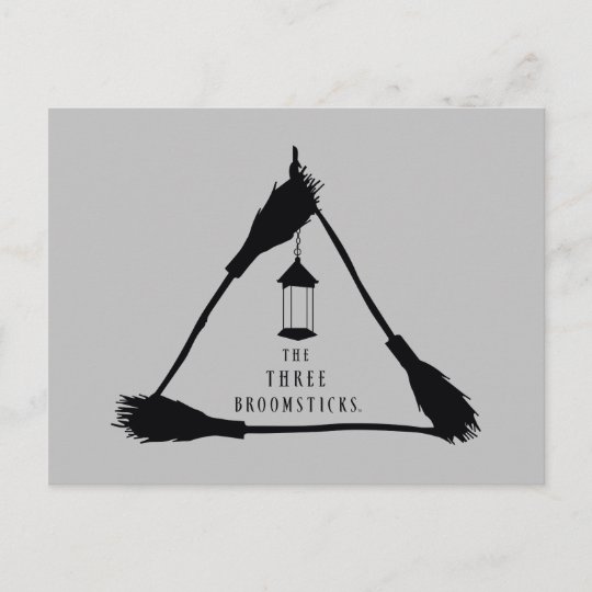 THE THREE BROOMSTICKS™ Logo Invitation Postcard | Zazzle.com