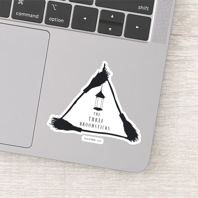 THE THREE BROOMSTICKS™ Logo Sticker (Detail)