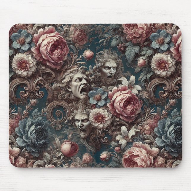 🩸 The Three Christ of Ypsilanti – Gothic  Mouse Pad (Front)