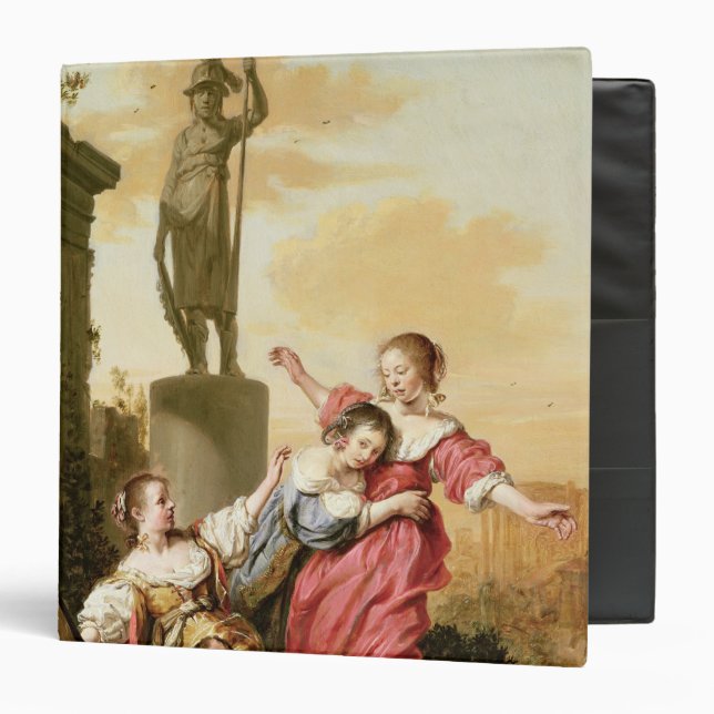 The Three Daughters of Cecrops 3 Ring Binder (Front/Inside)