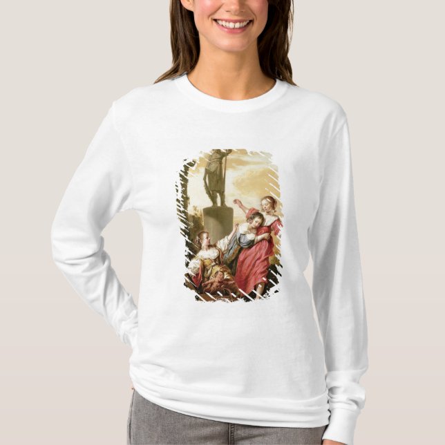 The Three Daughters of Cecrops T-Shirt (Front)