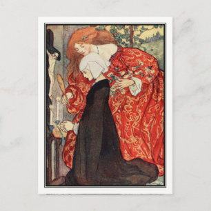 The Three Enemies by Florence Harrison Postcard