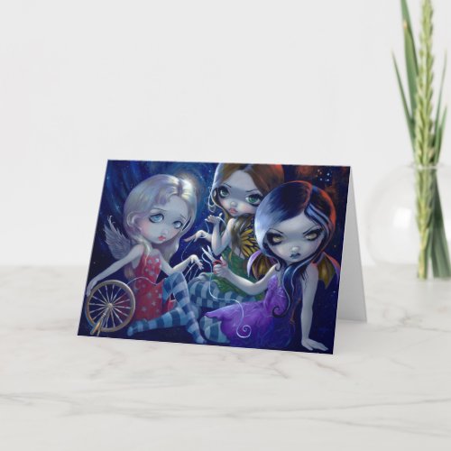 The Three Fates Greeting Card