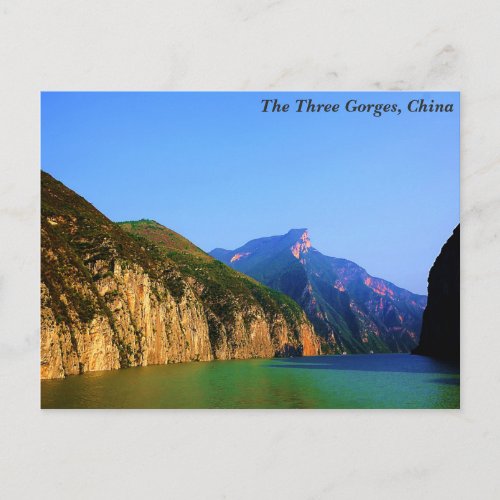 The Three Gorges China Postcard