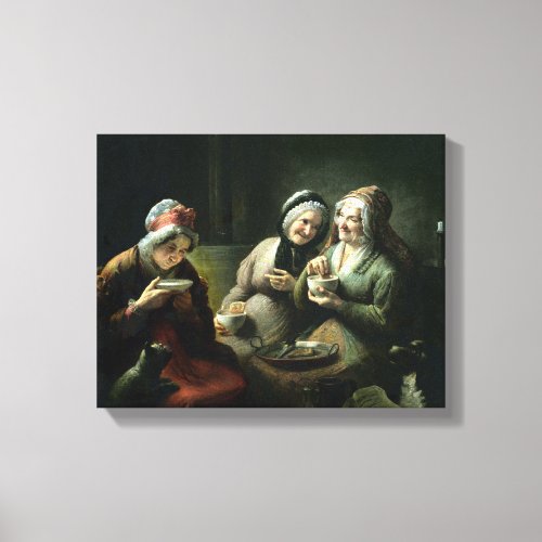 The Three Gossips Canvas Print