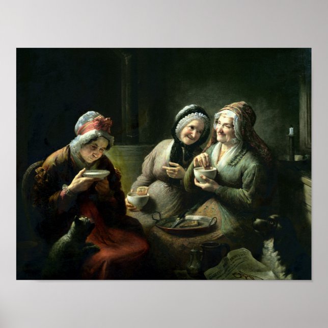 The Three Gossips Poster (Front)