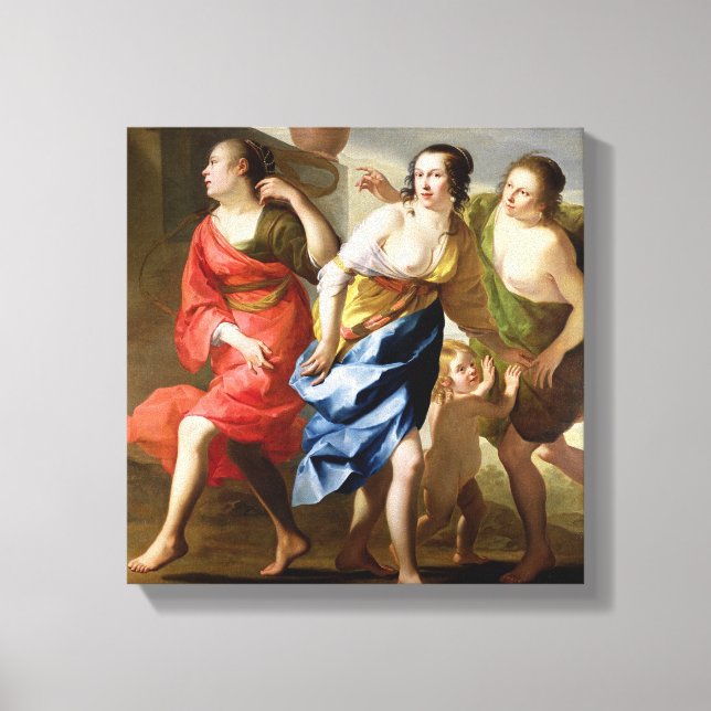 The Three Graces Canvas Print (Front)