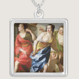 The Three Graces Silver Plated Necklace