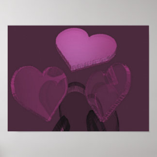 The Three Hearts Poster