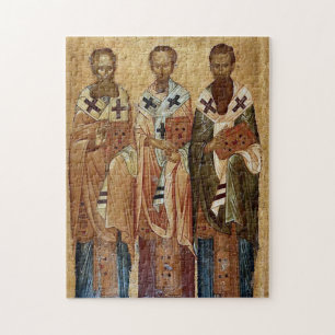 The Three Heirarchs Orthodox Christian Icon Jigsaw Puzzle