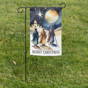 The Three Kings Christian Religious Christmas Garden Flag