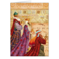 The Three kings Greeting Card