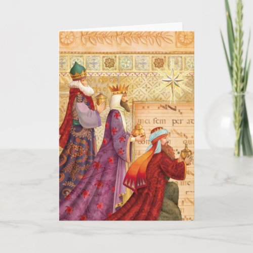 The Three kings Holiday Card