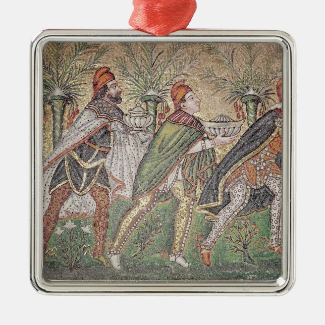 The Three Kings Metal Ornament (Front)