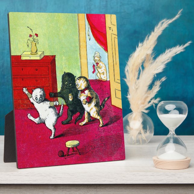 The Three Little Kittens Plaque (Side)