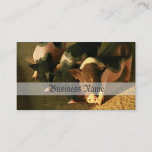 The Three Little Pigs Business Card