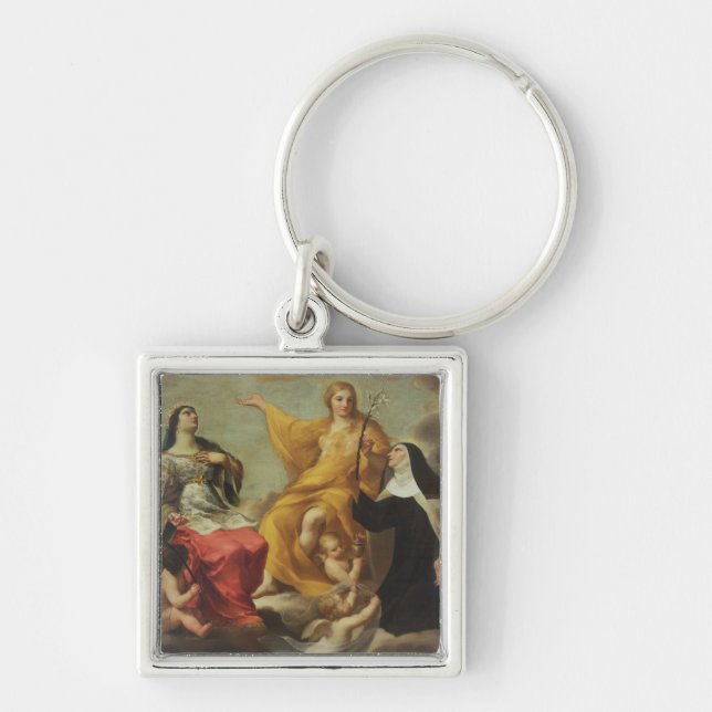 The Three Marys, 1633 (oil on canvas) Keychain (Front)