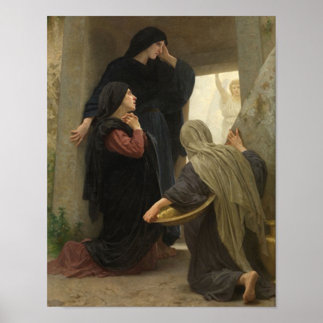 The Three Marys at the Tomb by Bouguereau Print    (Front)