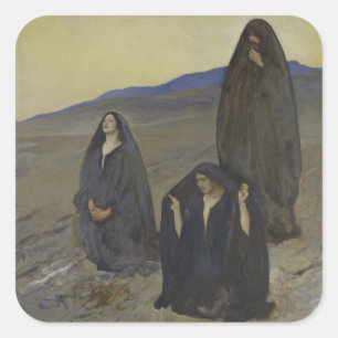 The Three Marys Square Sticker