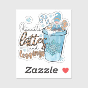 The Three Most Important Things in Winter Sticker