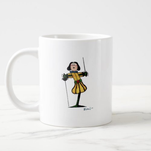 The Three Musketeers Athos Giant Coffee Mug