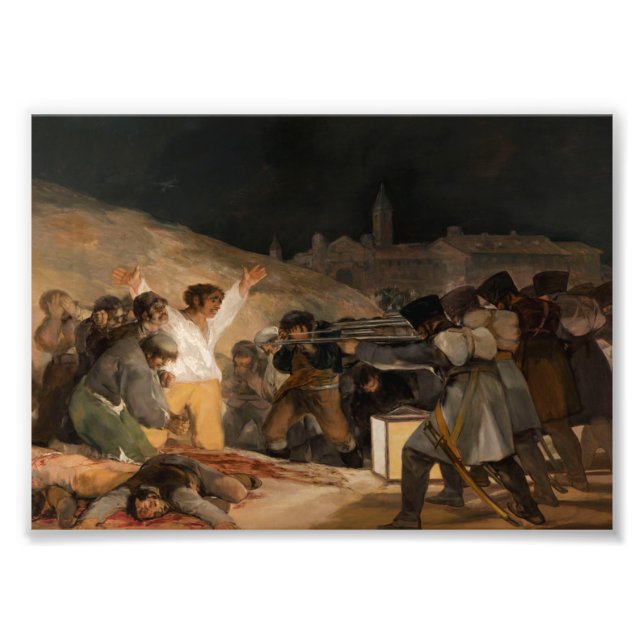 The Three of May by Francisco de Goya Photo Print (Front)