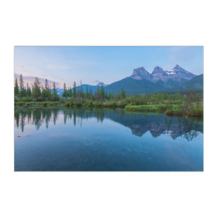 The Three Sisters at Dawn Acrylic Print