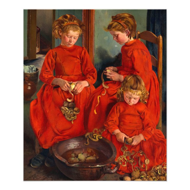 The Three Sisters by Leon Frederic Photo Print (Front)