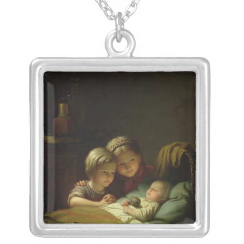 The Three Sisters Silver Plated Necklace
