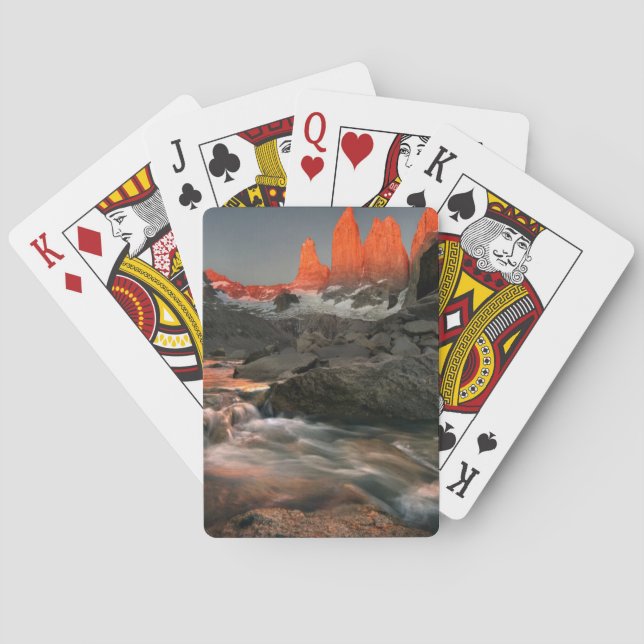 The Three Towers Poker Cards (Back)