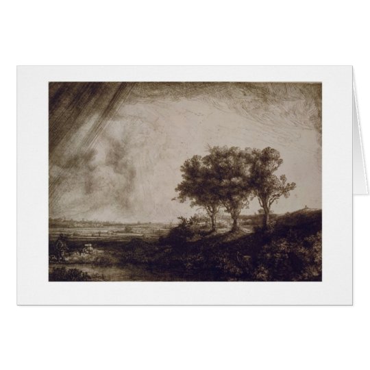 The Three Trees Card