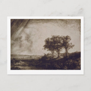 The Three Trees Postcard
