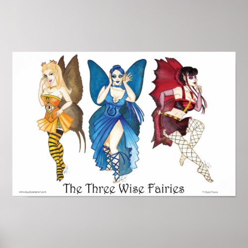 The Three Wise Fairies 11x17 Poster