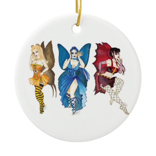 The Three Wise Fairies Ornament