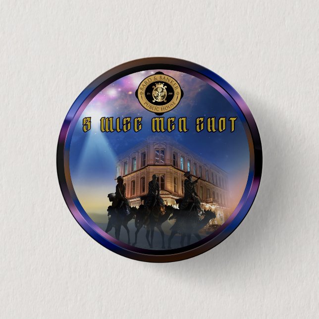 The Three wise men Button (Front)