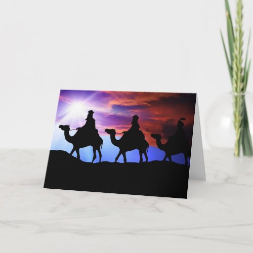 The Three Wise Men Card