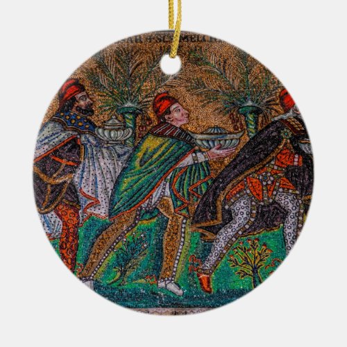 The Three Wise Men Ceramic Ornament