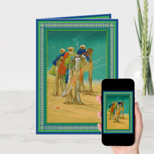 The Three Wise Men Christmas Card Zazzle