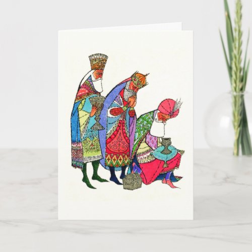 The Three Wise Men Christmas Card