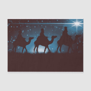 The Three Wise Men Following the Star Tissue Paper