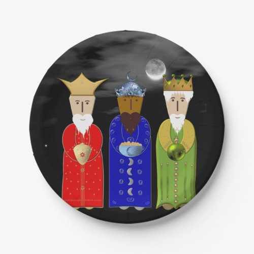 The Three Wise Men Paper Plates