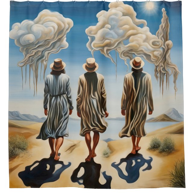 The Three Wise Men Shower Curtain (Front)