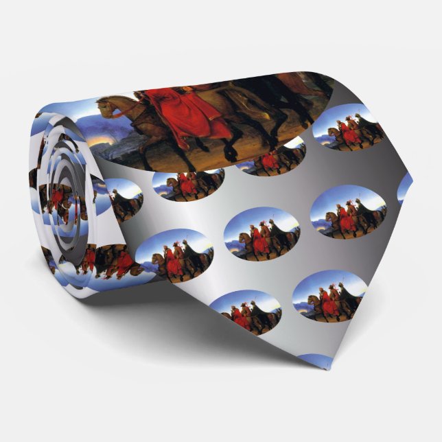 The Three Wisemen Neck Tie (Rolled)